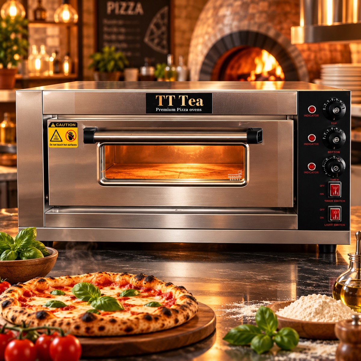 Pizza Oven Electric Oven | Digital Meter | 400 degrees celsius