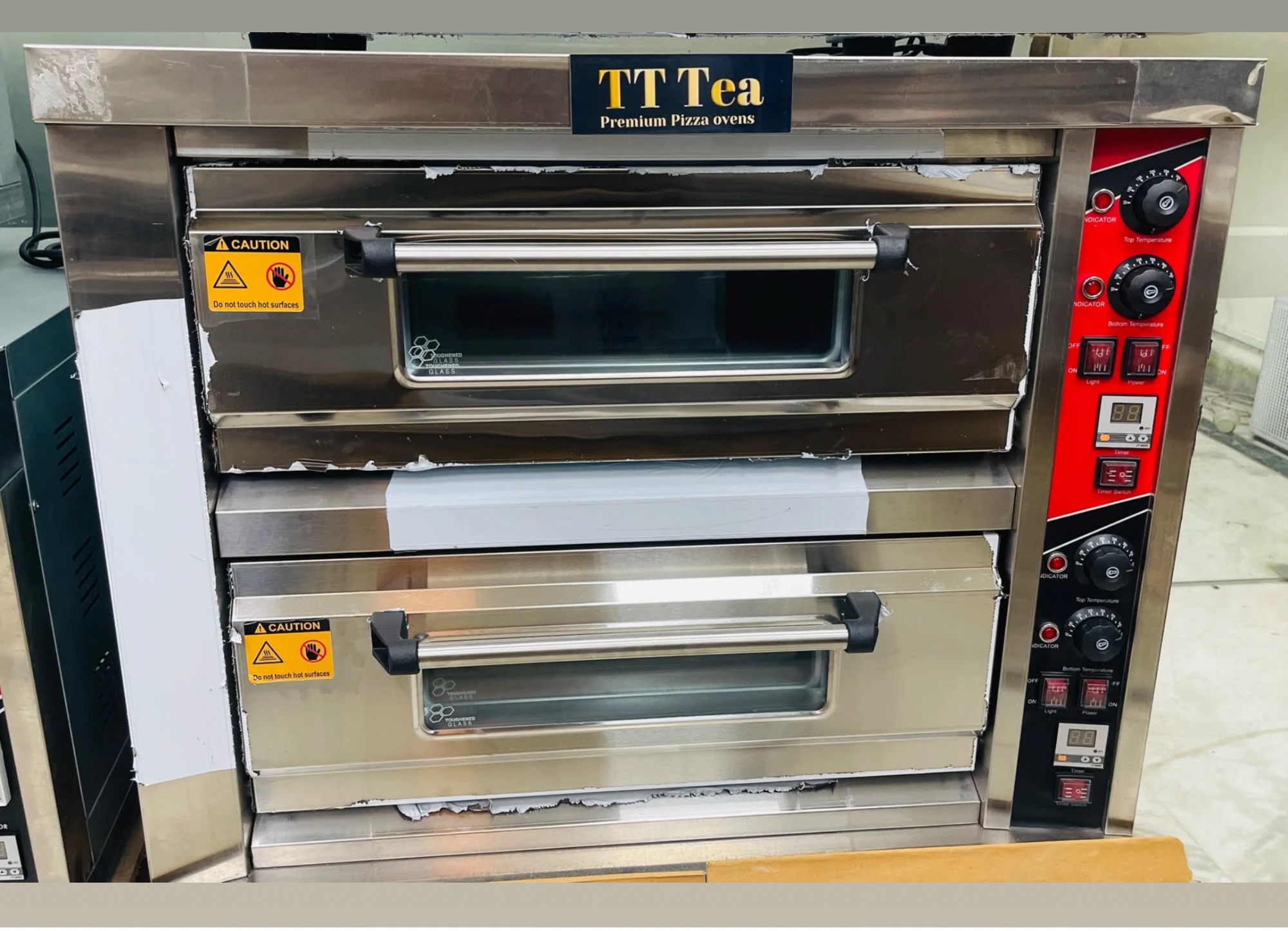 ELECTRIC OVEN DOUBLE DECK